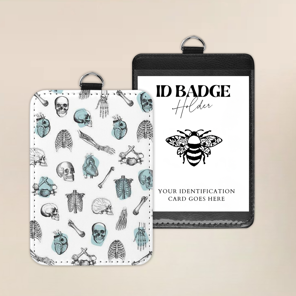 The Bone Collector Badge Holder