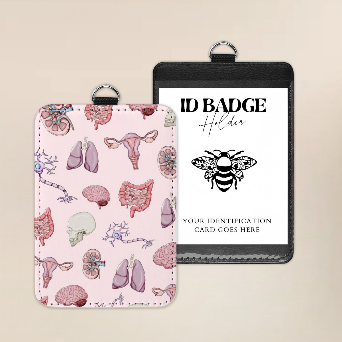 Organ-ized Chaos Badge Holder