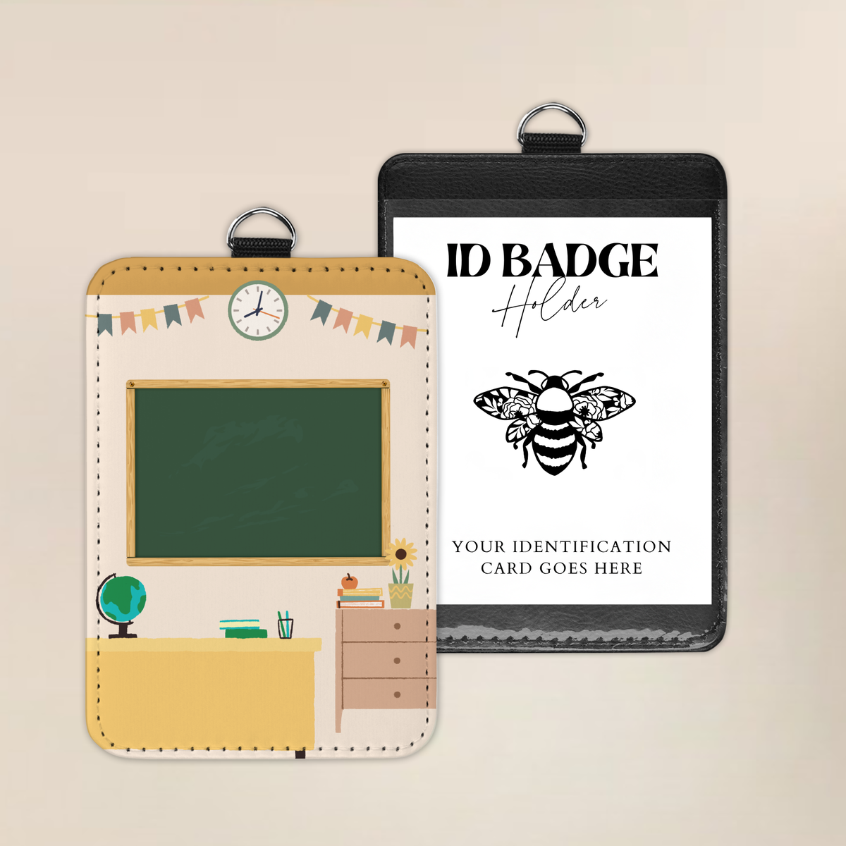 Where Little Minds Grow Badge Holder