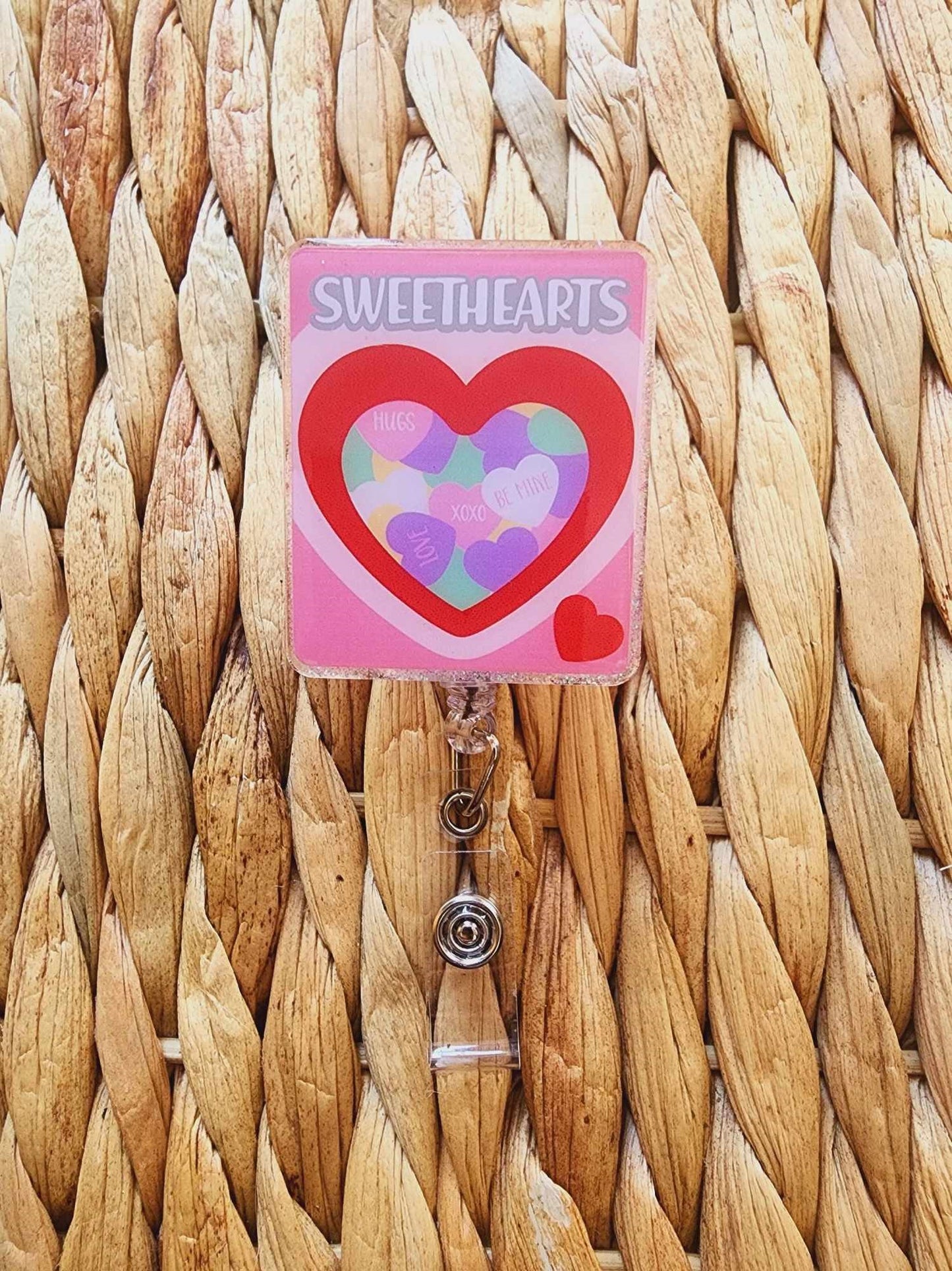 Sweethearts Candy Messages Badge Reel