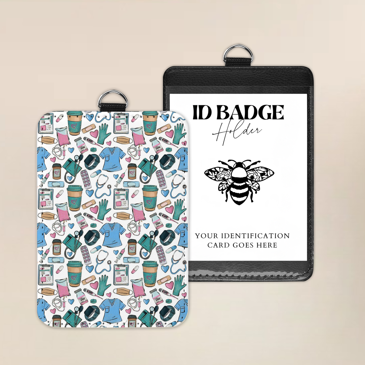 A Little Dose of Love Badge Holder