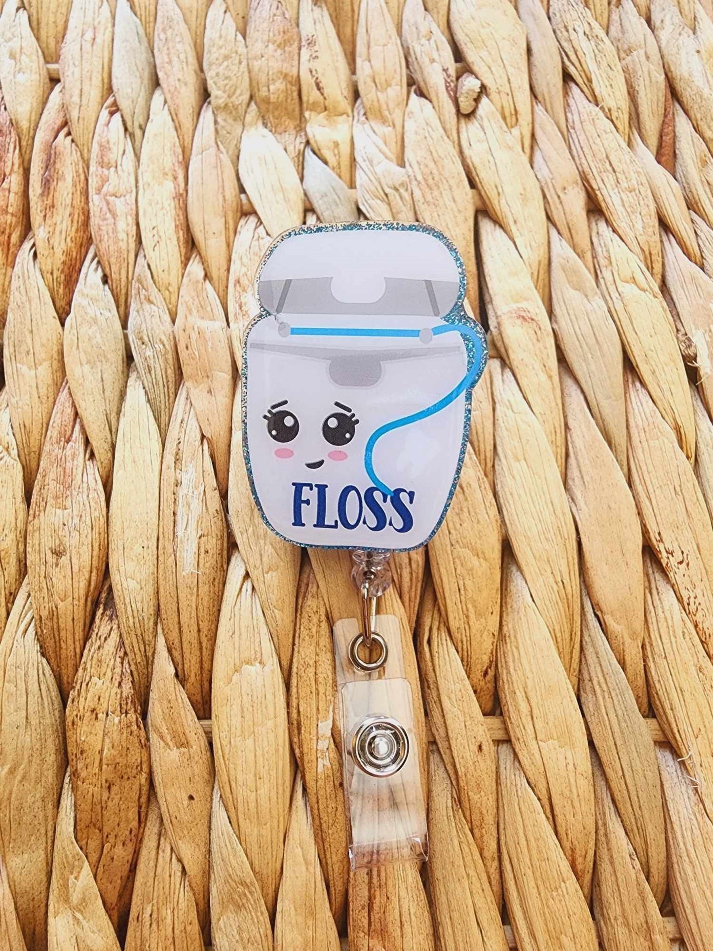 Dental Floss Badge Reel