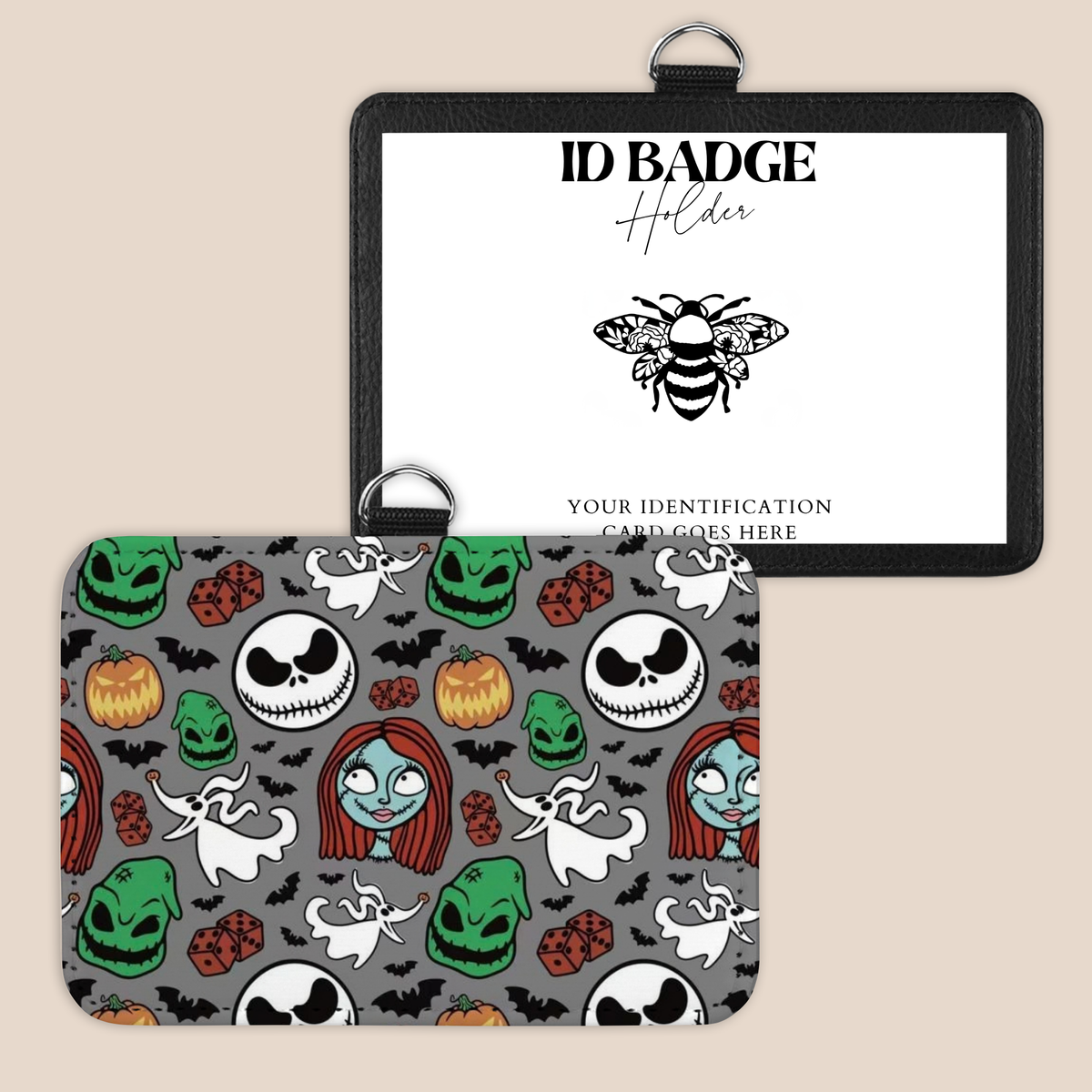 Forever My Nightmare Badge Holder