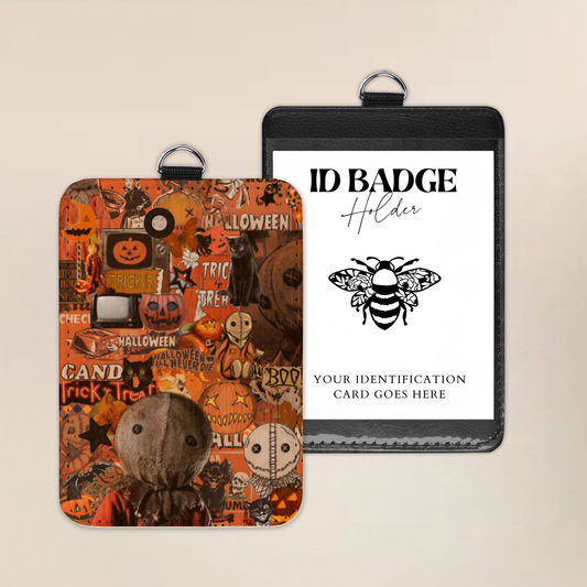 Trick 'r Treat Treasures Badge Holder