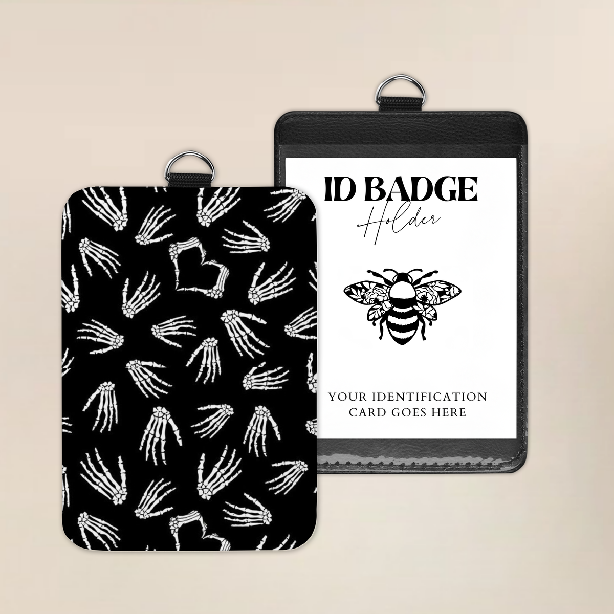 Creepin' It Real Badge Holder