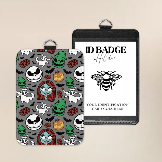 Frights, Delights & Halloween Nights Badge Holder