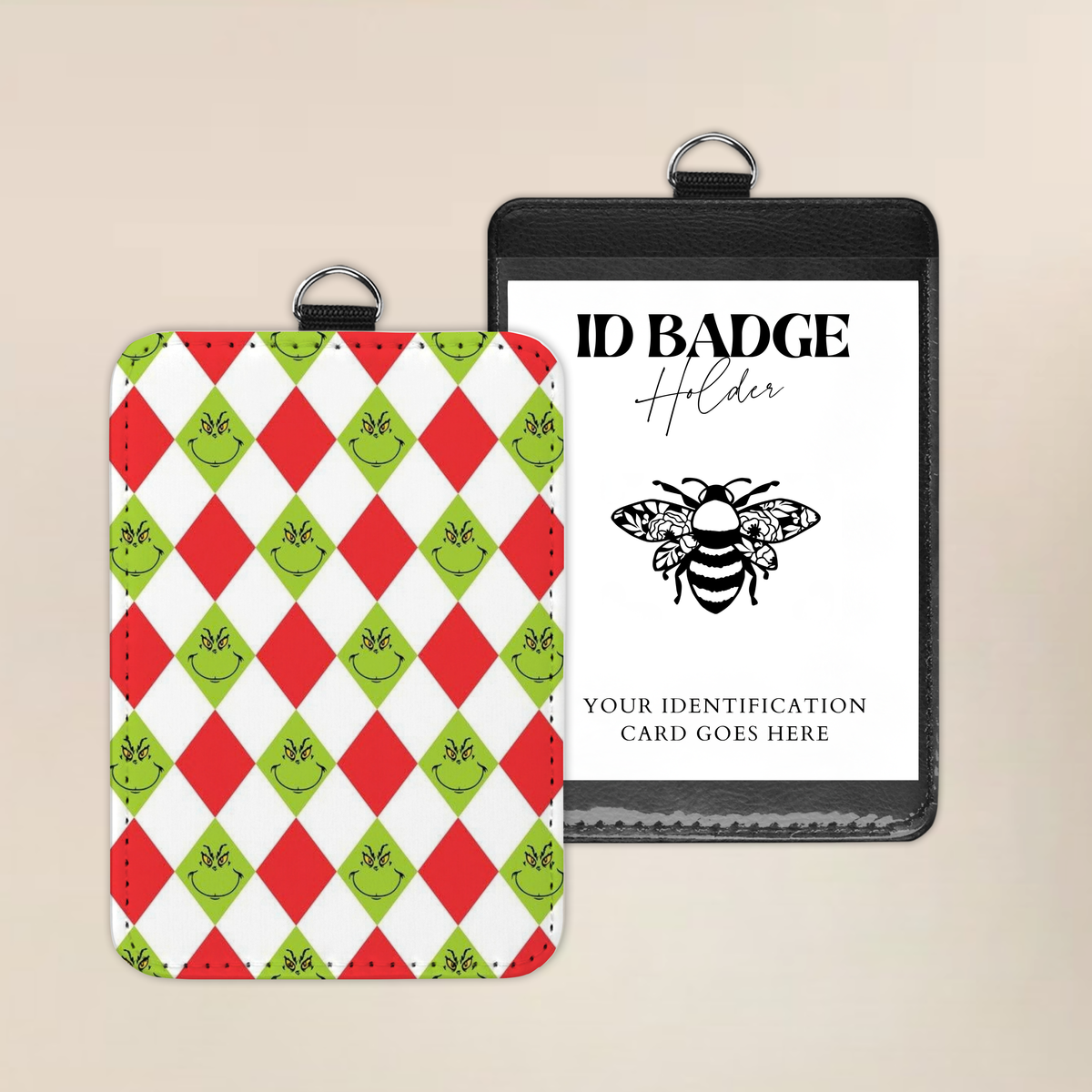 Merry & Mischievous Badge Holder