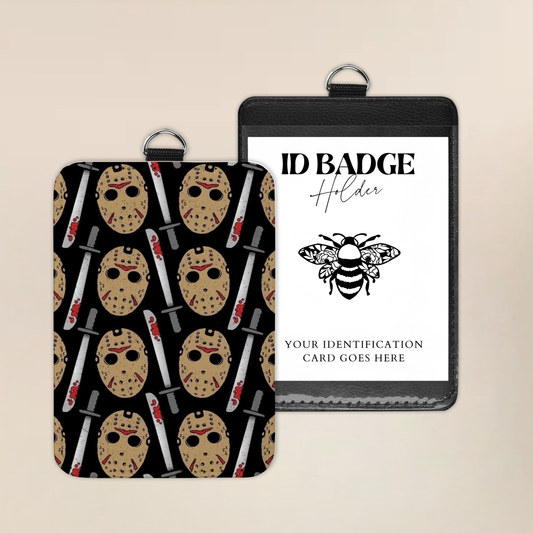 Campfire Nightmares Badge Holder