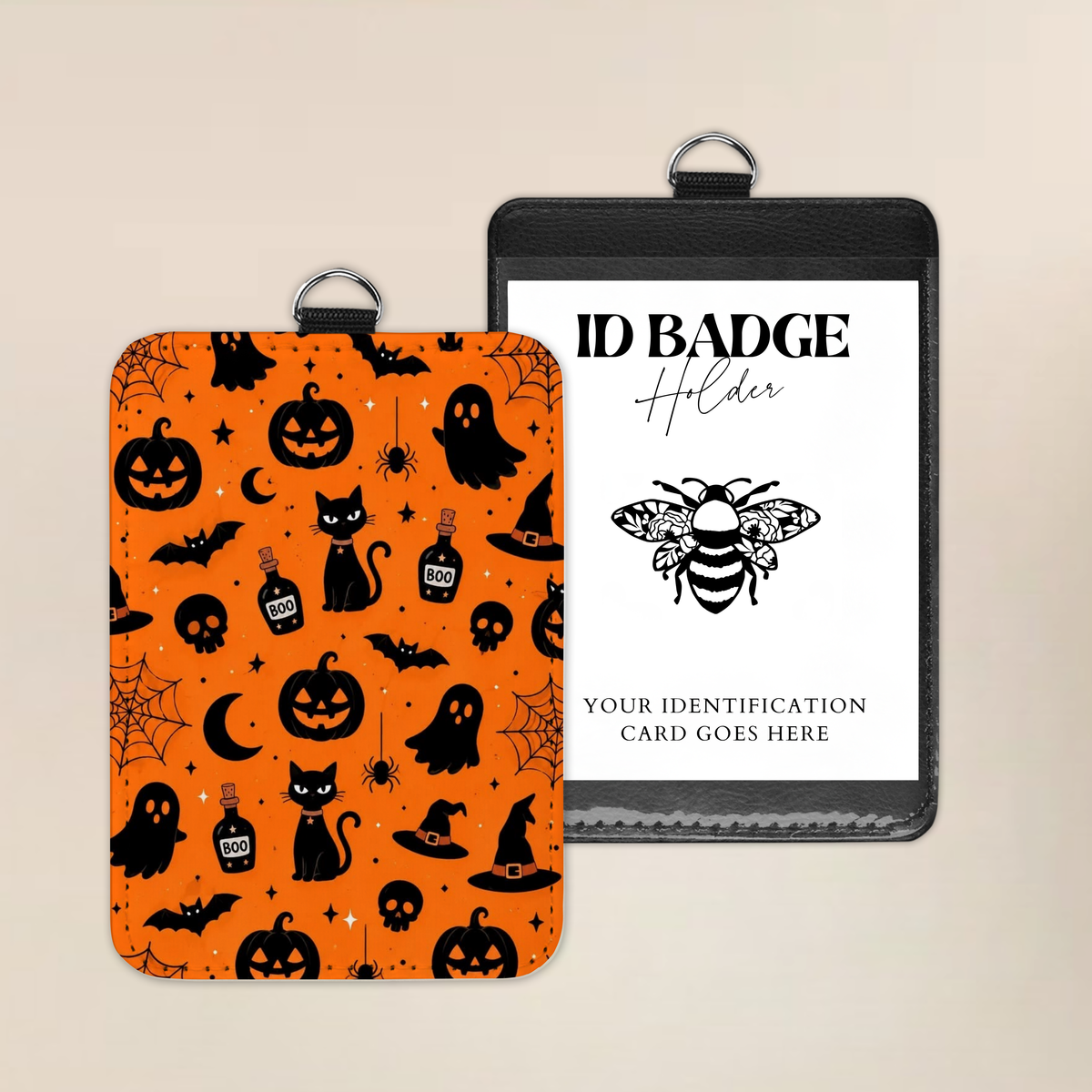 Too Cute To Spook Badge Holder