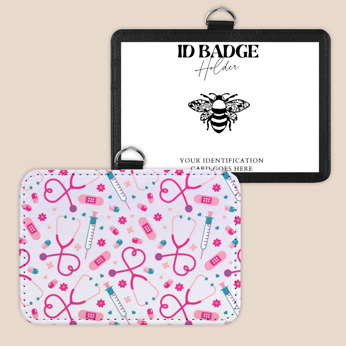 Hearts, Hope & Healing Badge Holder