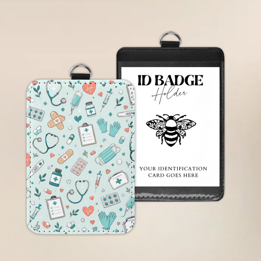 Coral Care Badge Holder
