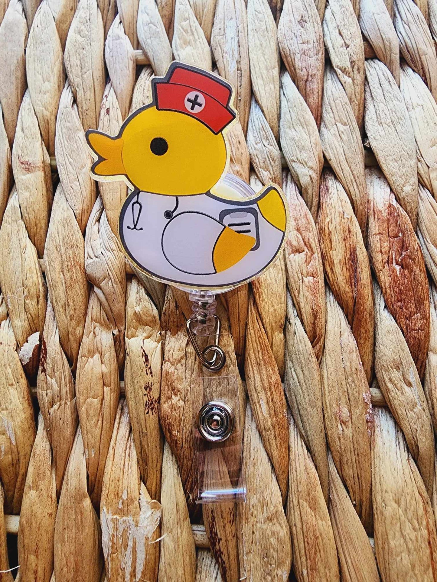 Nurse Duck Badge Reel