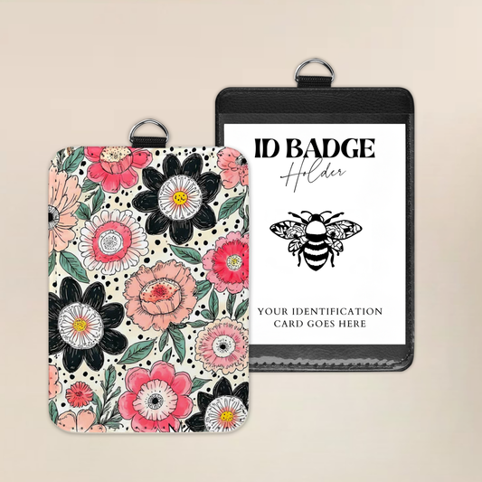 Garden Party Badge Holder