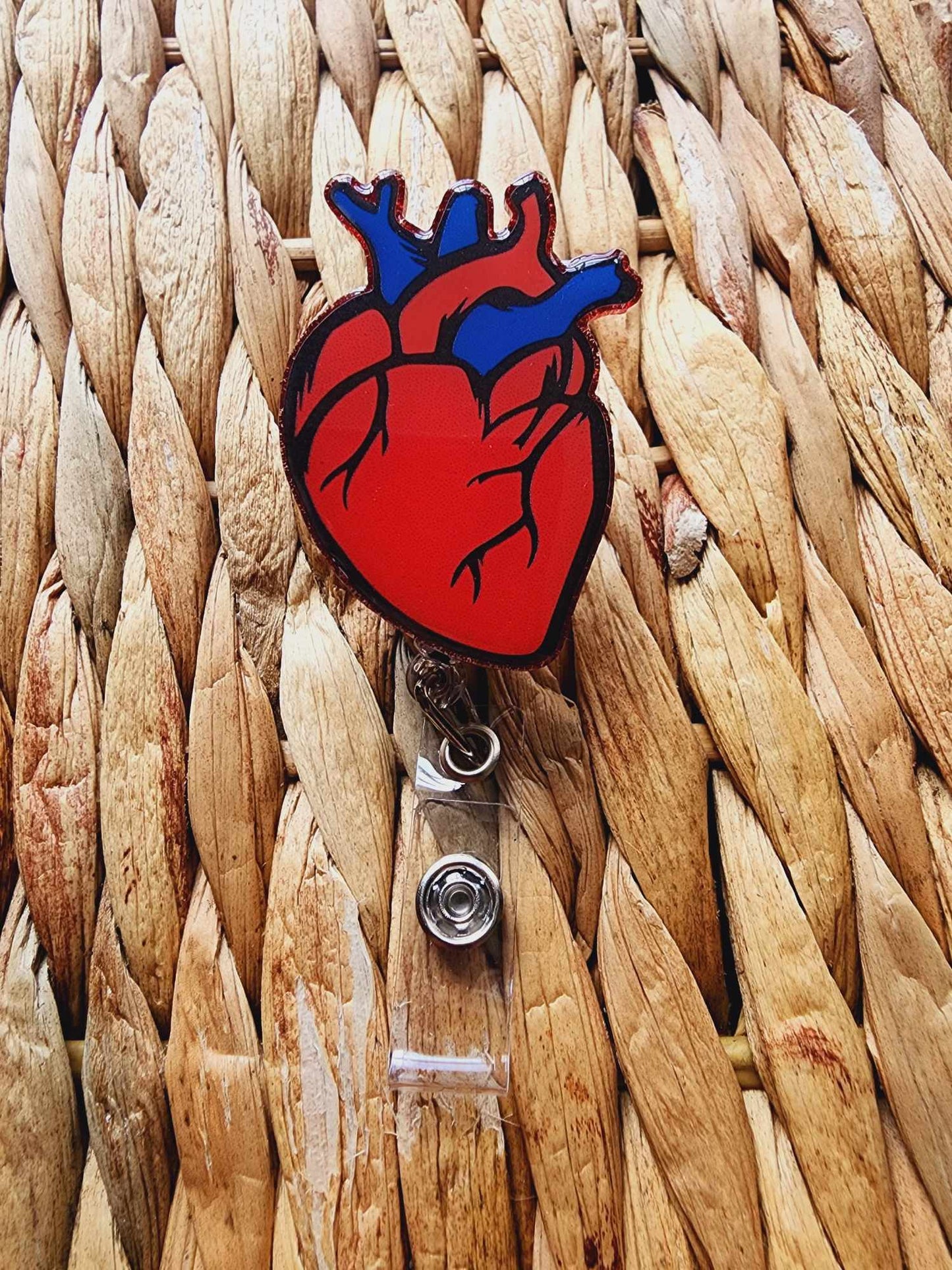 Anatomical Heart Badge Reel