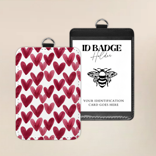 Love Is In The Air Badge Holder