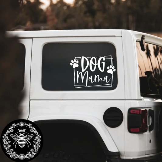 "Dog Mama" Decal