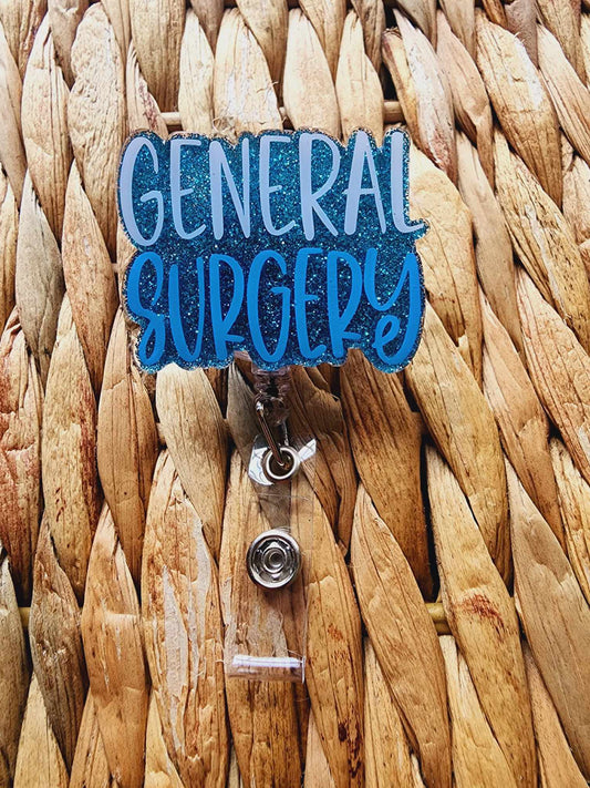 General Surgery Badge Reel