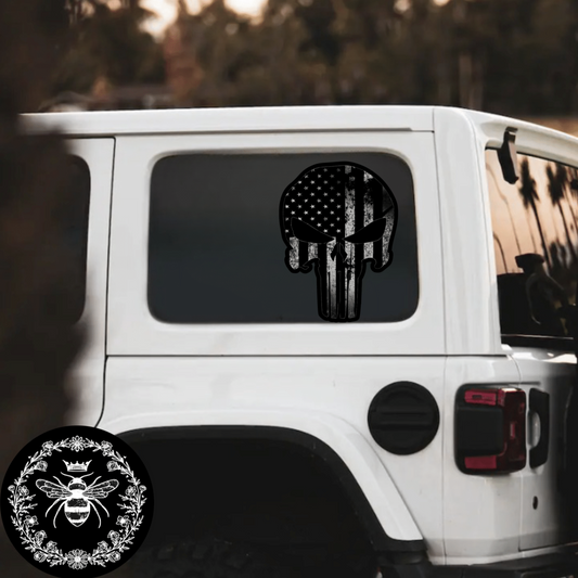 "Punish Flag" Decal