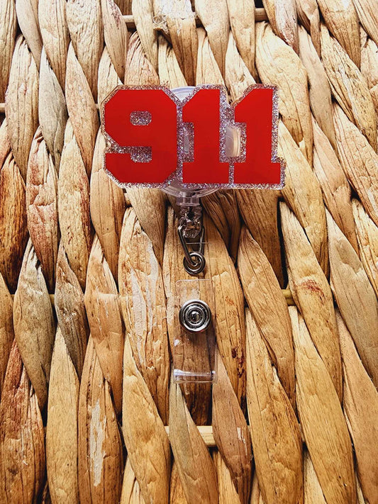 Dispatch 911 Badge Reel