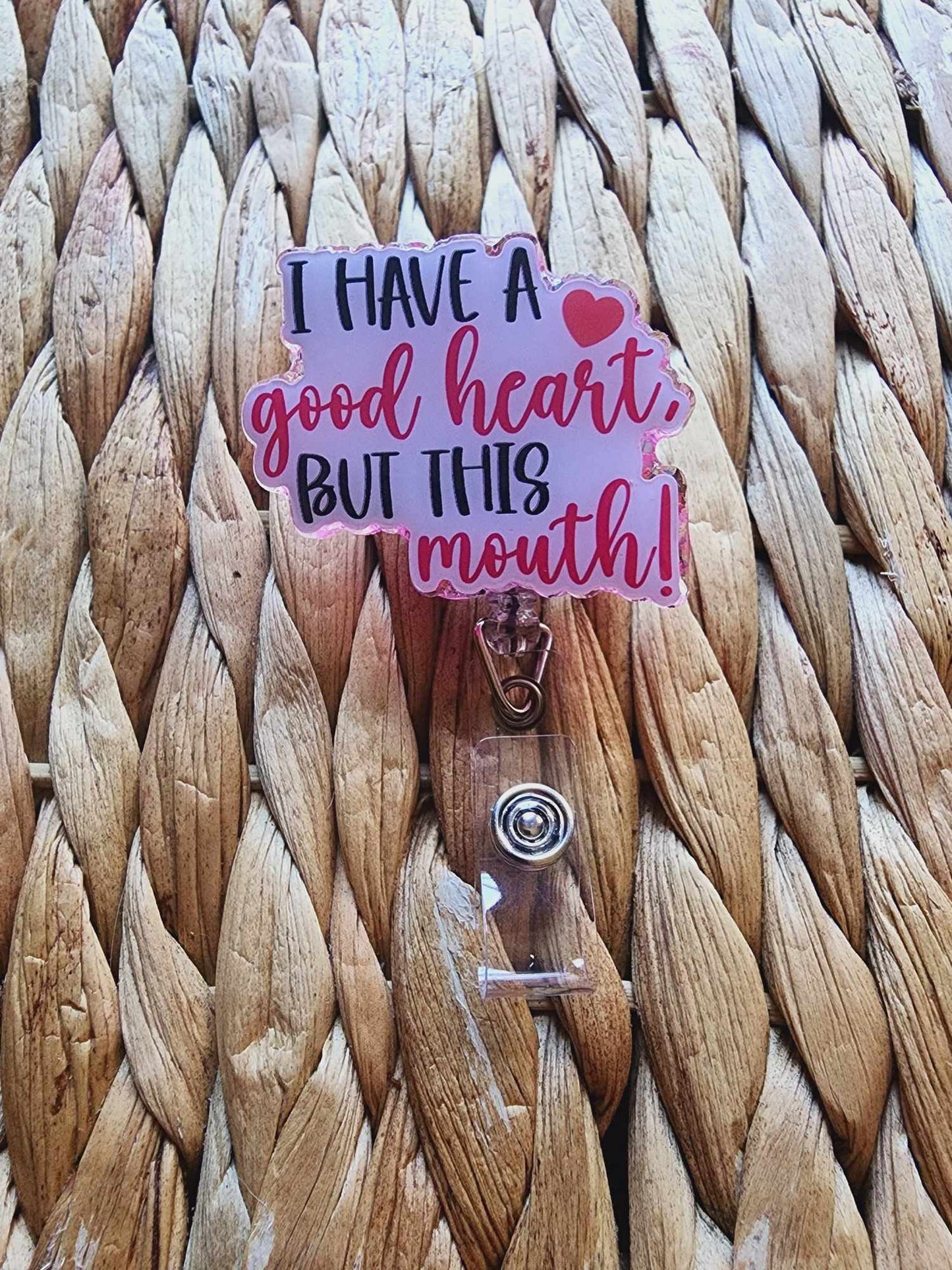 I Have A Good Heart Badge Reel