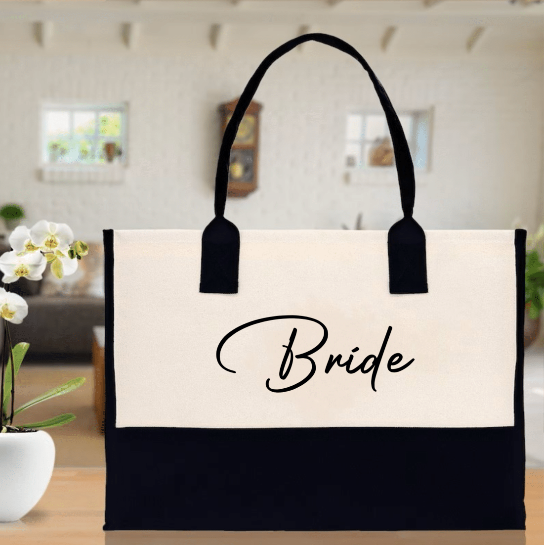 Bride Canvas Tote Bag