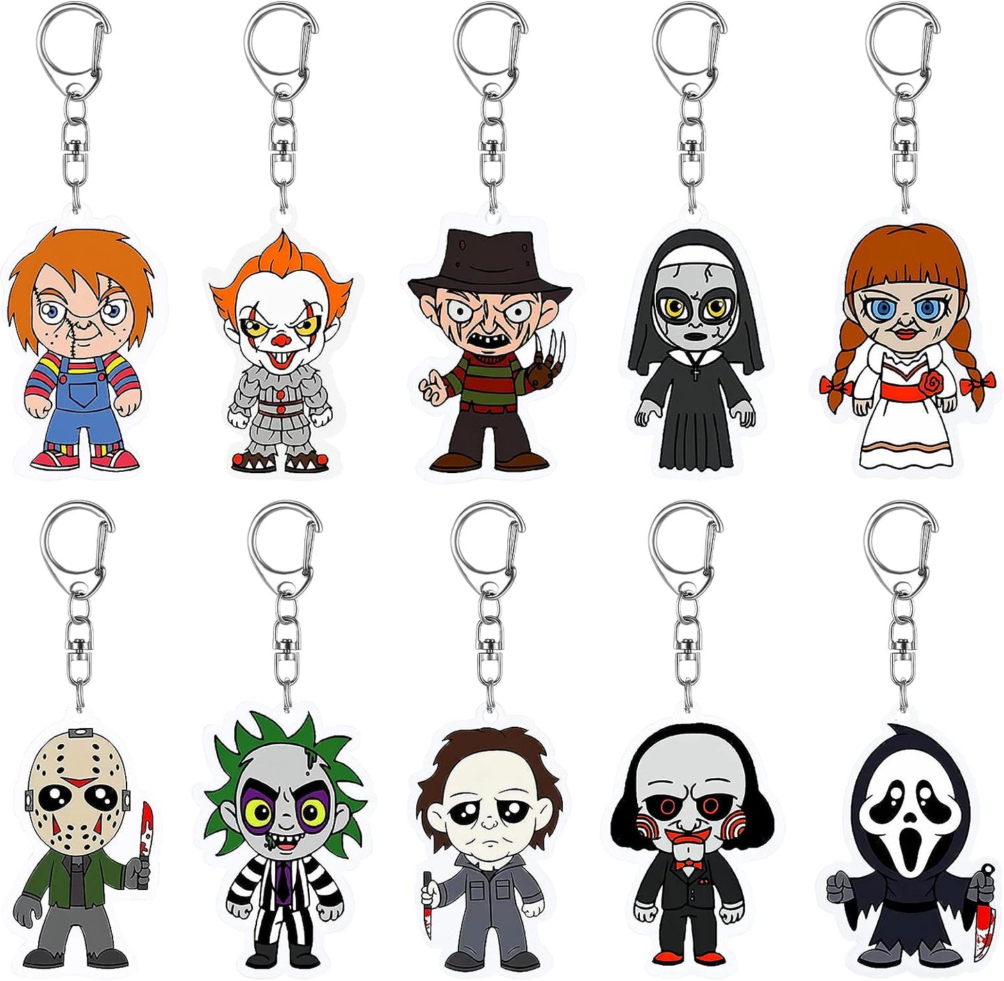 Horror Acrylic Keychains