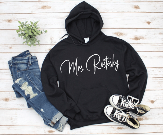 Personalized Mrs. Hoodie