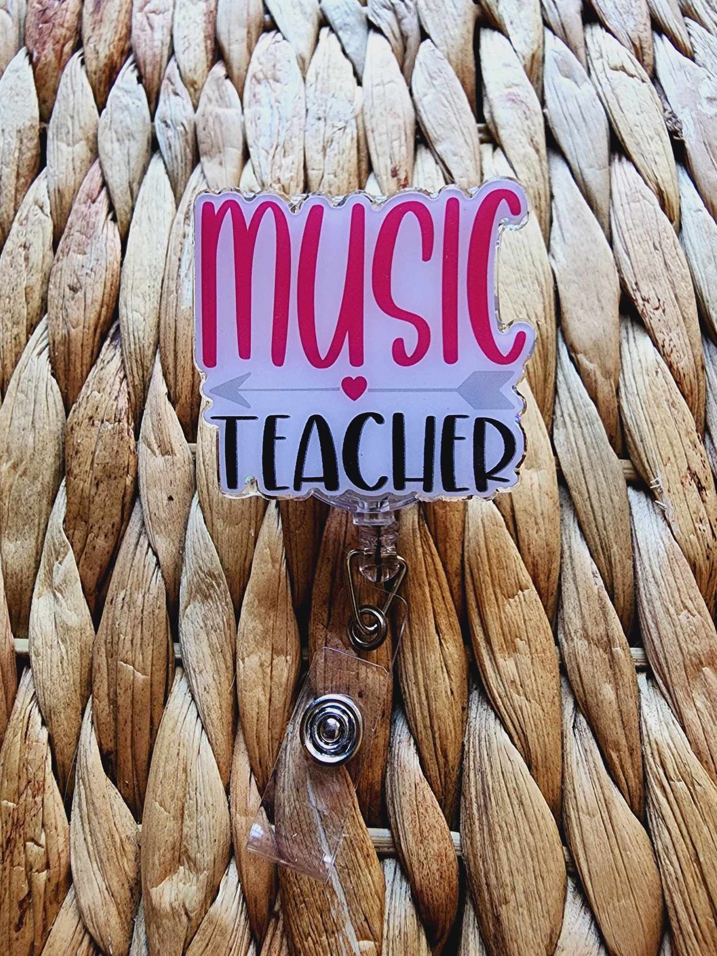 Music Teacher Badge Reel