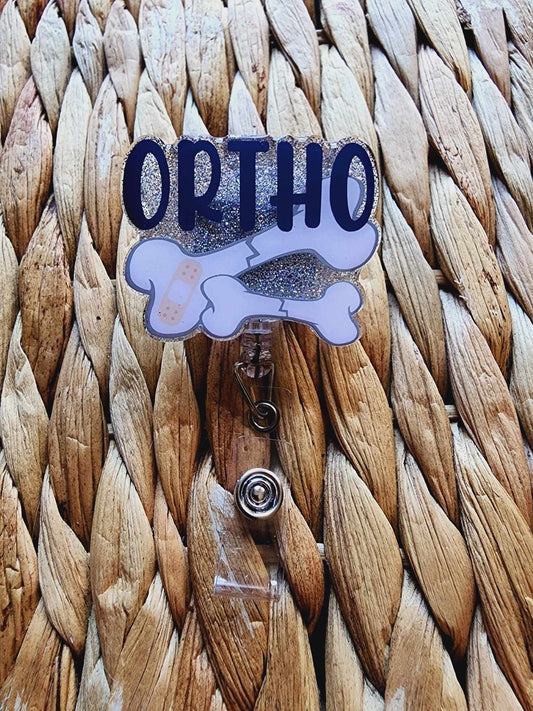 Ortho Bone Badge Reel