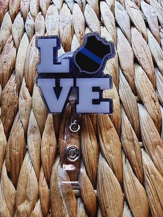 Love Police Badge Reel