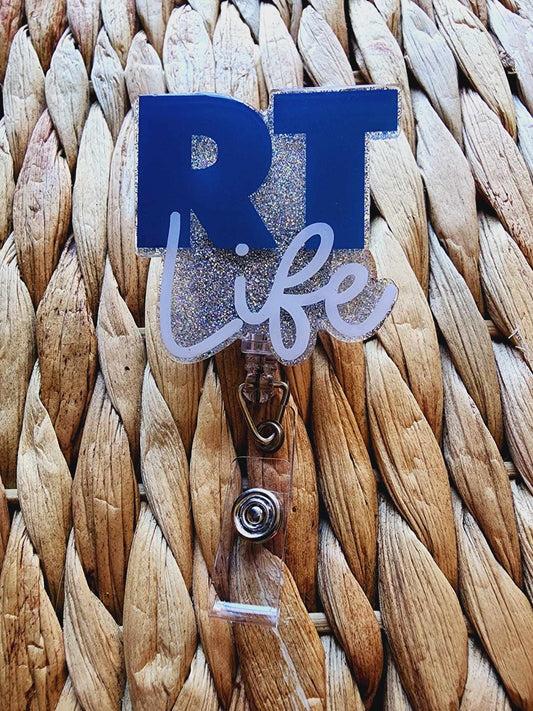 RT Recreational Therapist Badge Reel