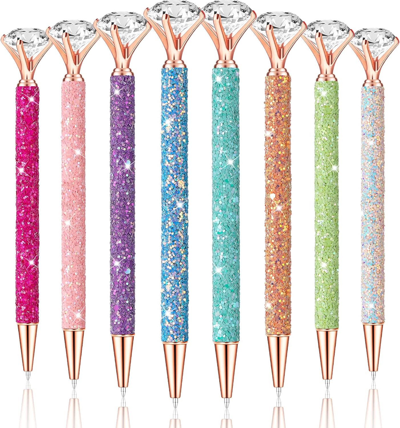 Chunky Glitter Diamond Top Pen