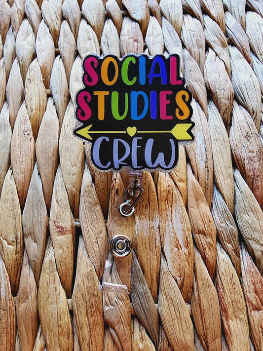 Social Studies Crew Badge Reel