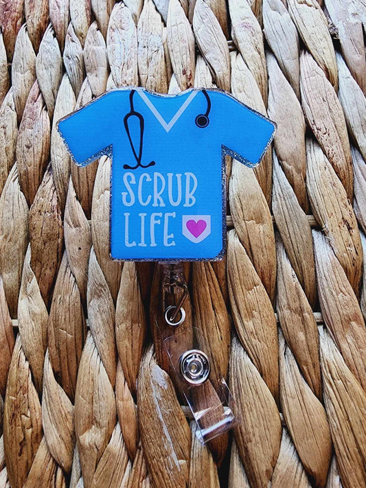 Scrub Top Life Badge Reel