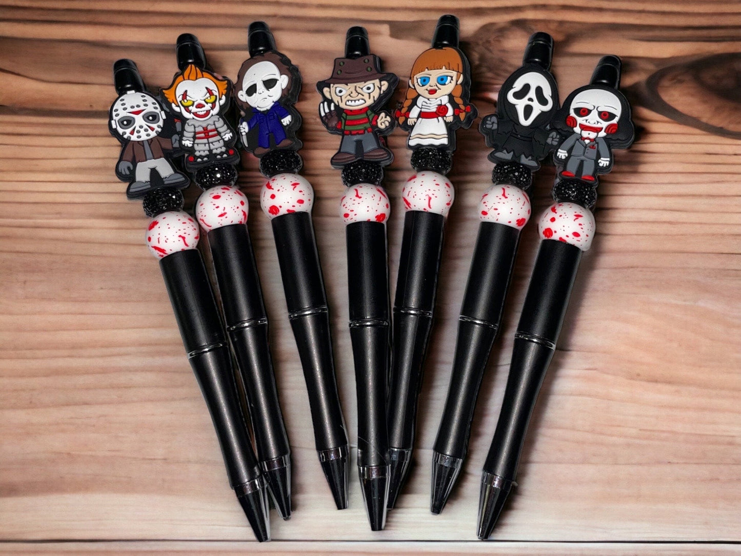 Horror Collection Beaded Pens