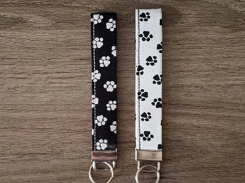 Paw Prints Key Fob Collection