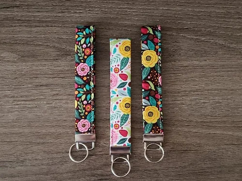 Wild Flower Key Fob Collection