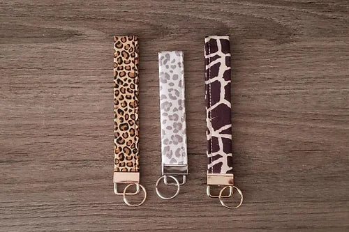 Animal Print Key Fob Collection